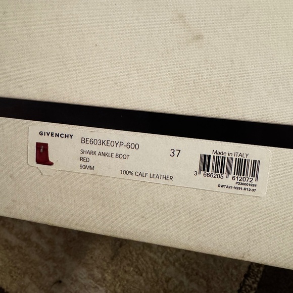 Givenchy Ankle Shark Boots - Picture 1 of 5